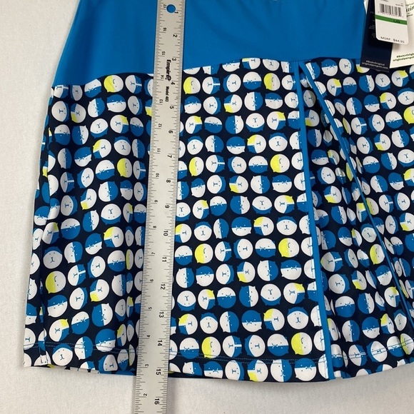 Original Penguin Golf Skort NWT Womens Large Blue Cat Print Lined Active Outdoor - Picture 15 of 17